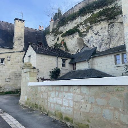 Souzay-ChampignyL'Escale Troglo Au Bord De La Loire别墅 外观 照片