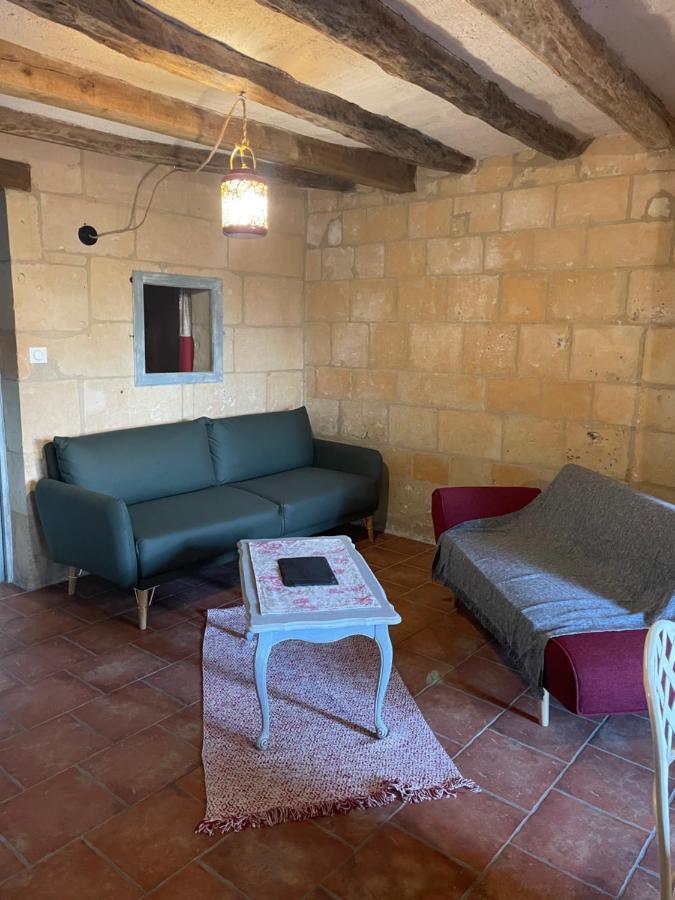 Souzay-ChampignyL'Escale Troglo Au Bord De La Loire别墅 外观 照片