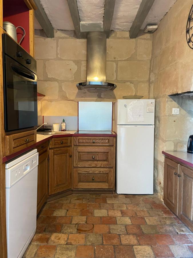 Souzay-ChampignyL'Escale Troglo Au Bord De La Loire别墅 外观 照片