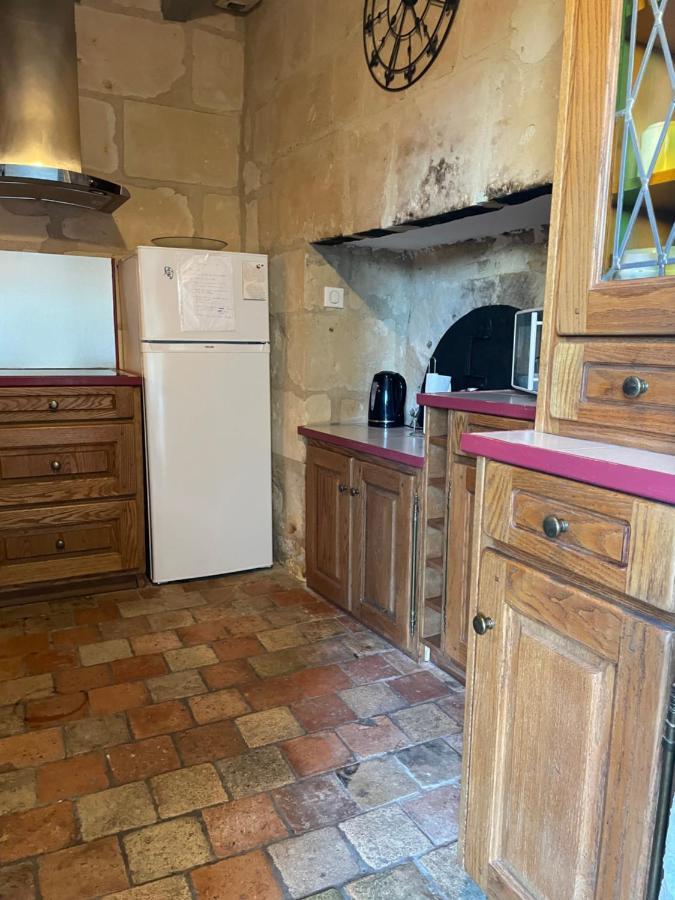 Souzay-ChampignyL'Escale Troglo Au Bord De La Loire别墅 外观 照片