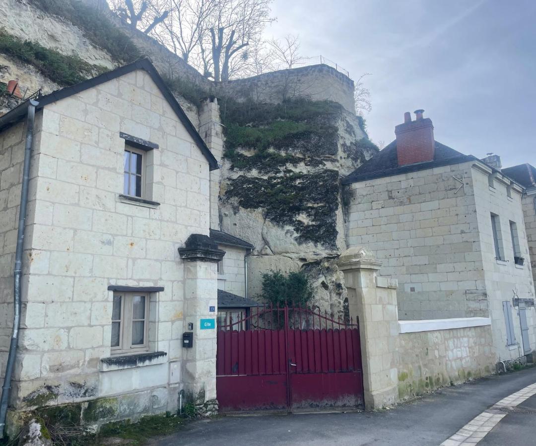 Souzay-ChampignyL'Escale Troglo Au Bord De La Loire别墅 外观 照片